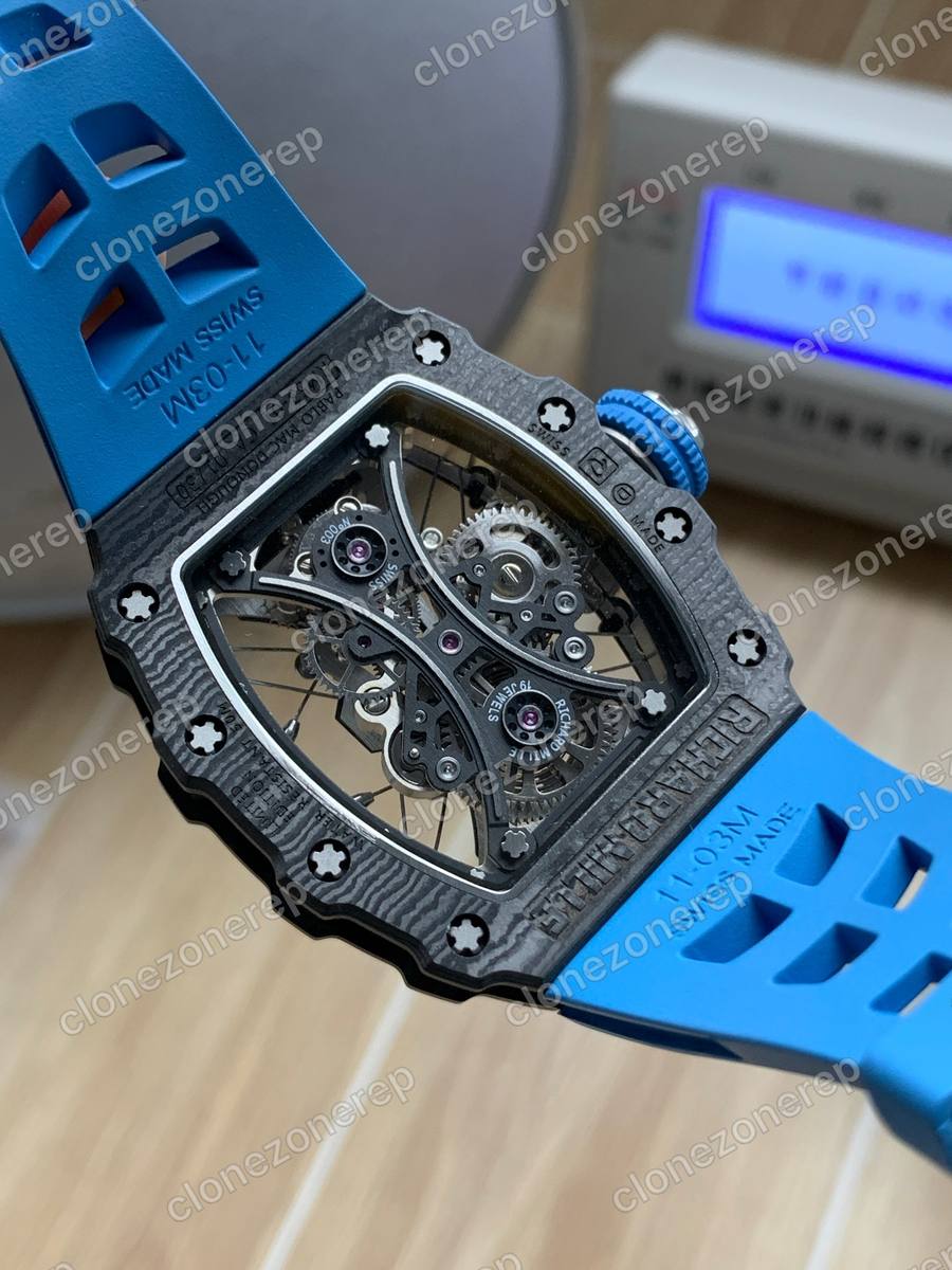 Richard Mille Tourbillon 'Pablo Mac Donough' Carbon Limited Edition of 30 7