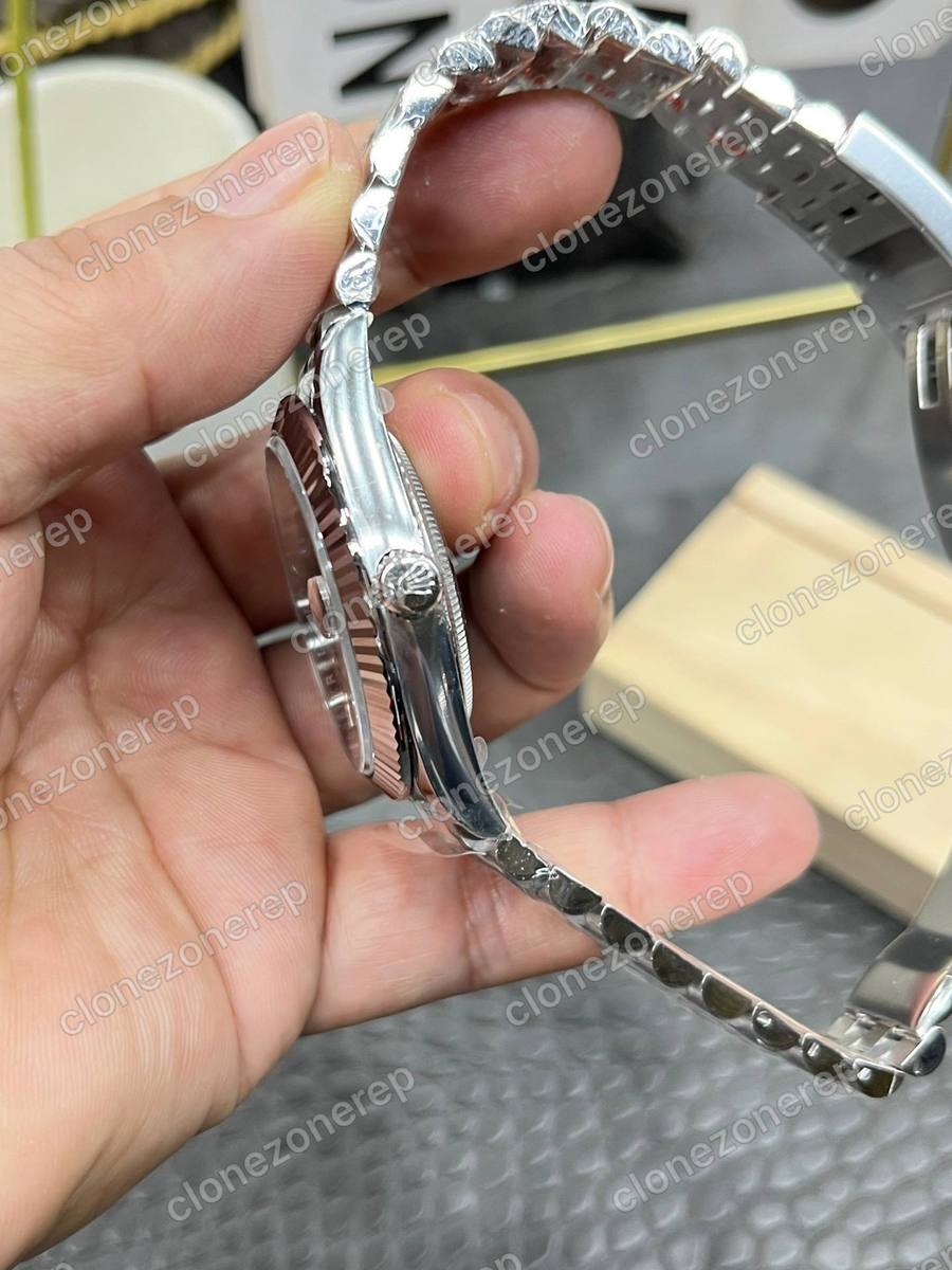 Rolex Datejust Steel Jubilee Black Diamond Dial 4
