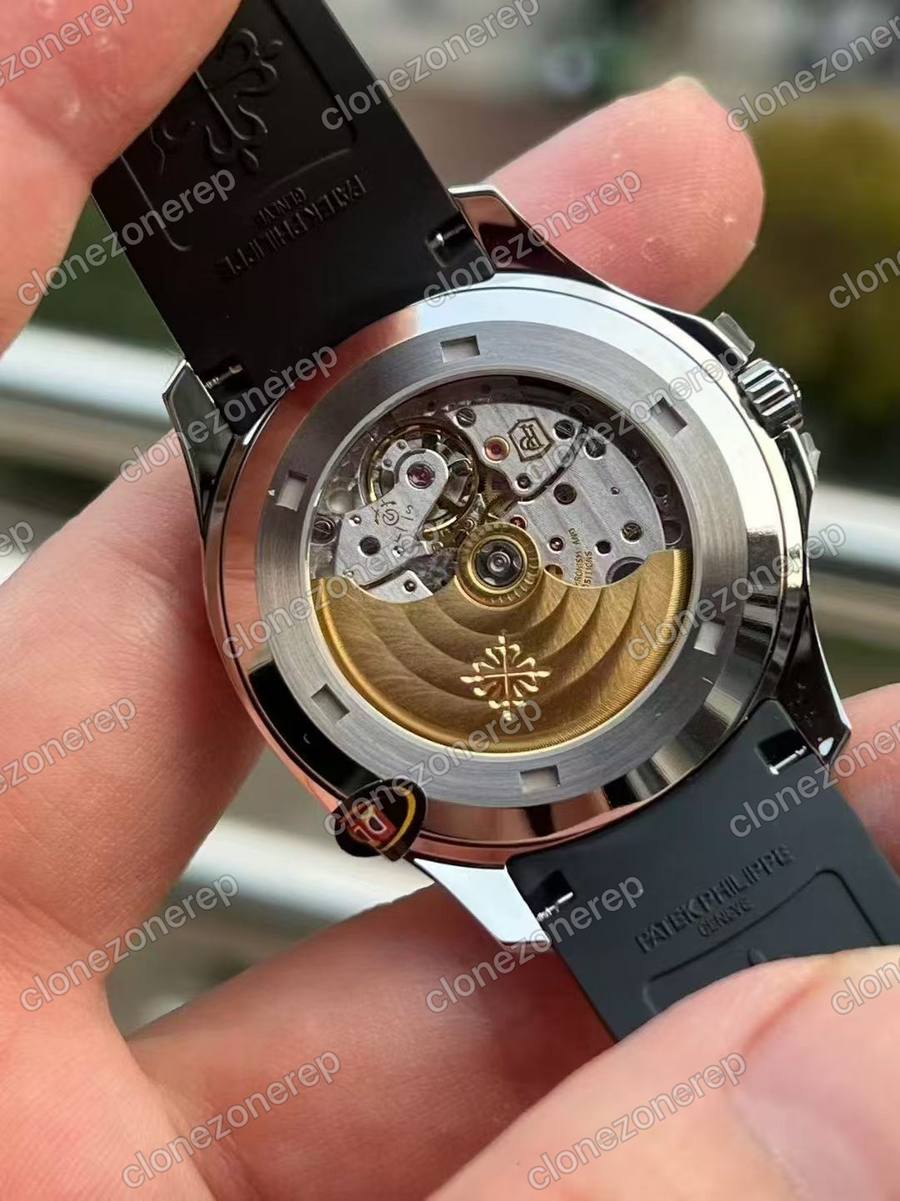 Patek Philippe Aquanaut Black Dial 4
