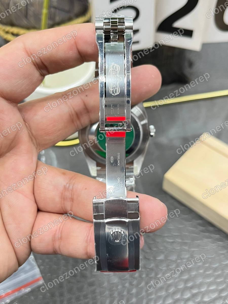 Rolex Datejust Steel Jubilee Black Diamond Dial 5